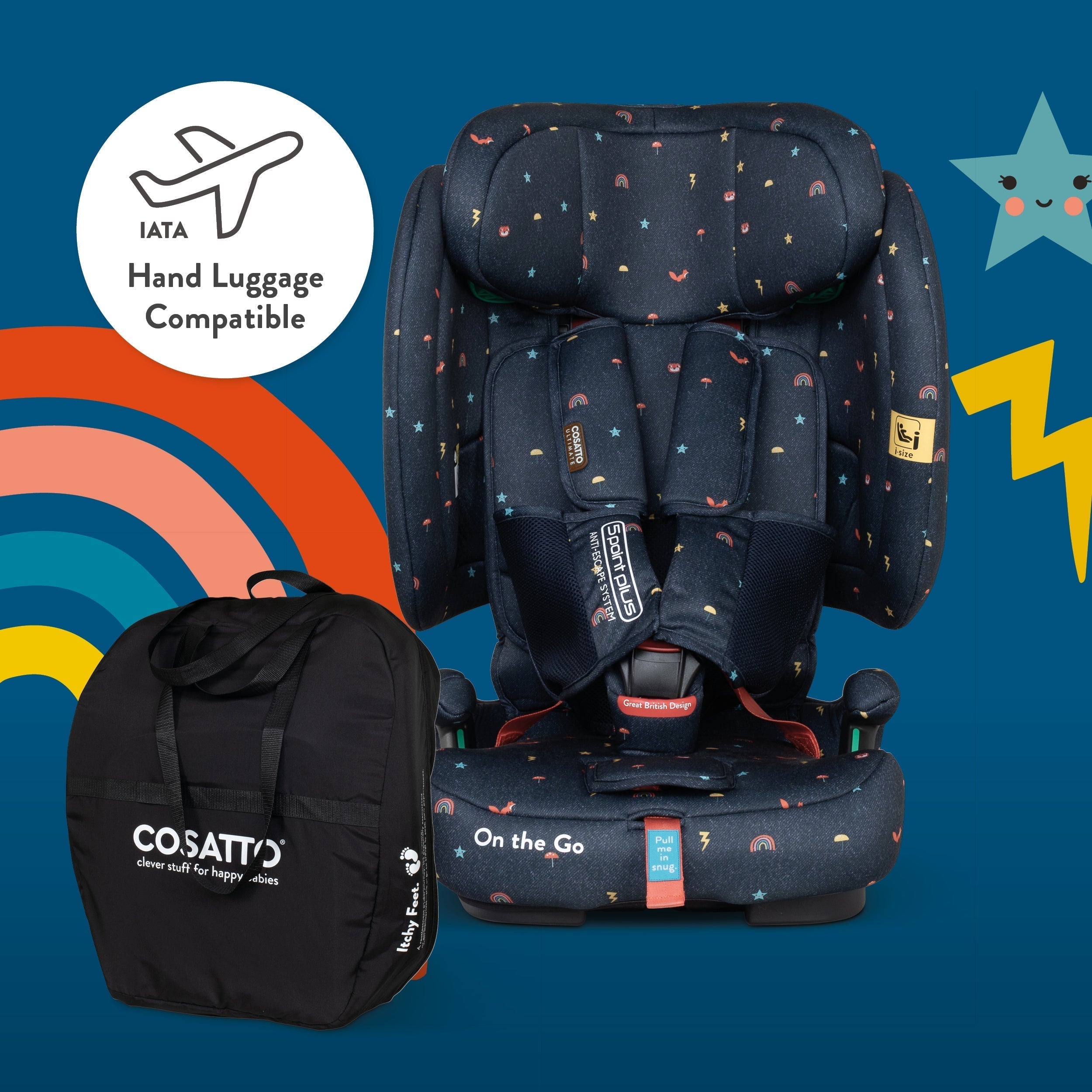 This Portable Car Seat Will Make Traveling Easier This Summer!