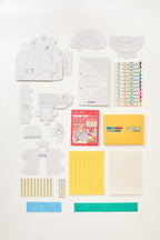 DIY Paper House Painting Activity Set