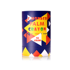Flower Monaco Palm Crayons Color Set