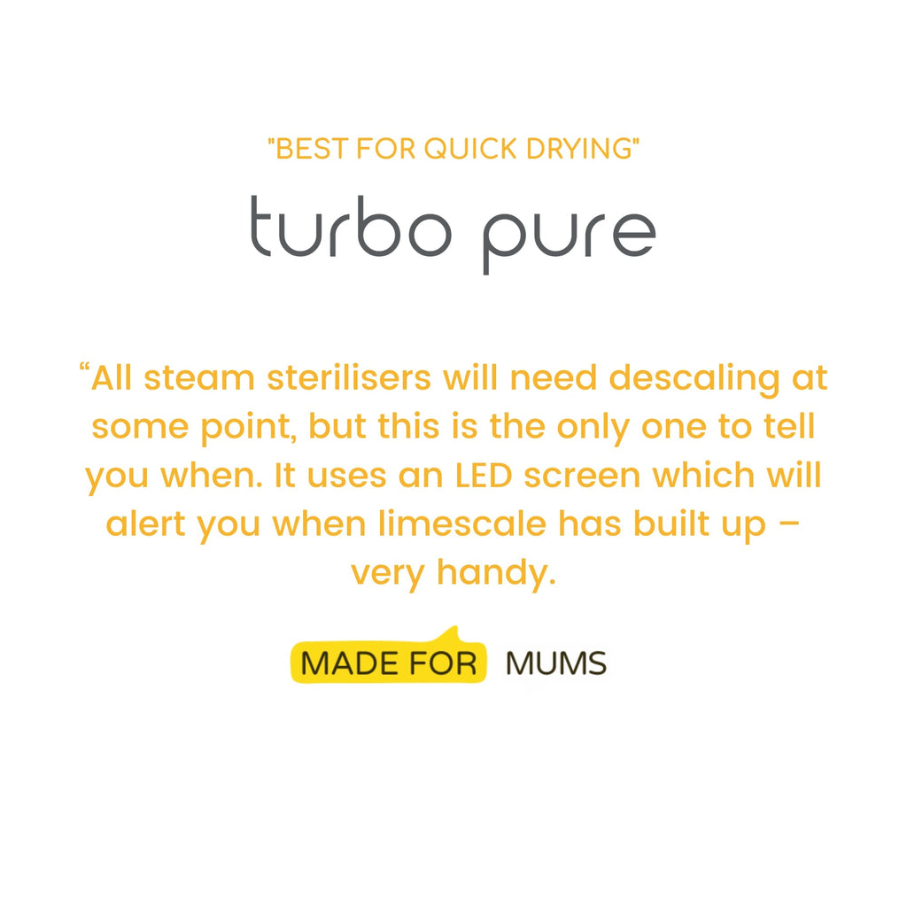 Turbo Pure 2-in-1 Sterilizer Dryer.