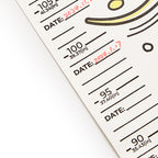 Height Chart Roll Up Painting
