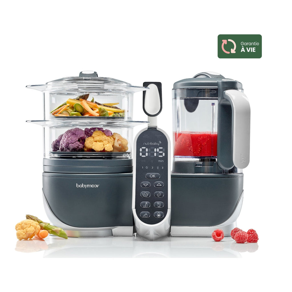 Nutribaby(+) Steaming Unit Industrial Grey.