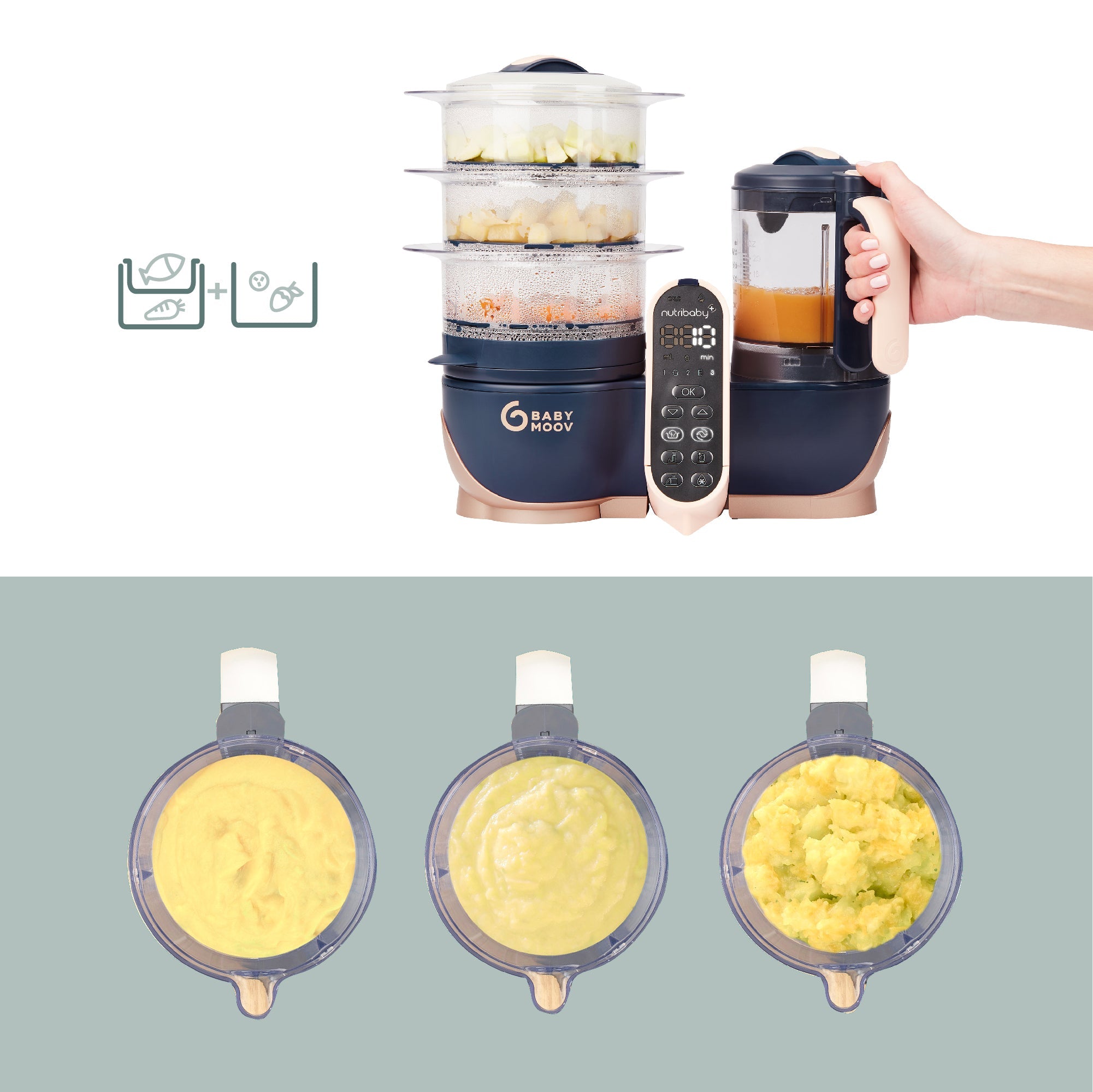 FOR PREORDER (Delivery in 30 Days) Nutribaby+ XL with Free Gifts.