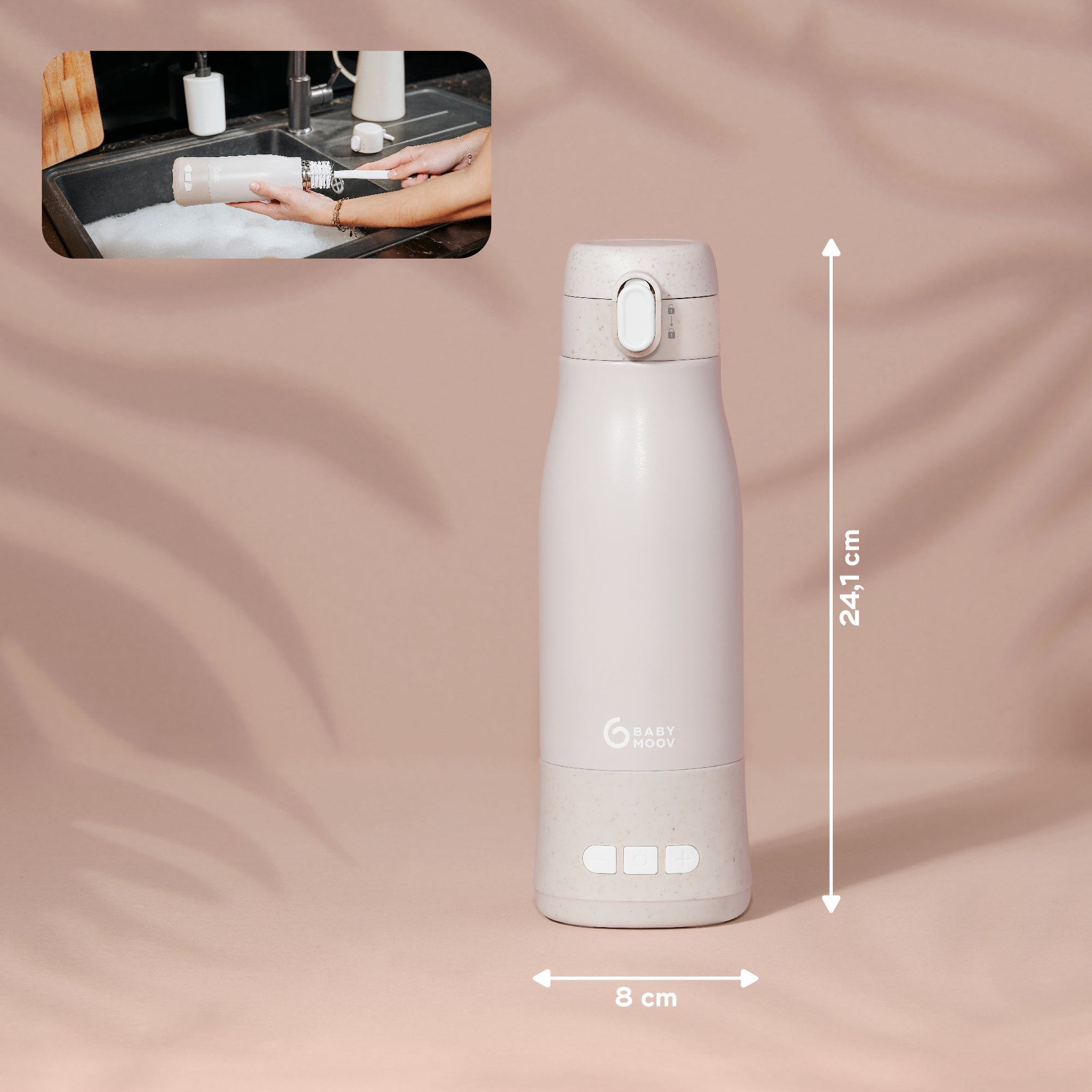 Moov and Feed Portable Bottle Warmer.