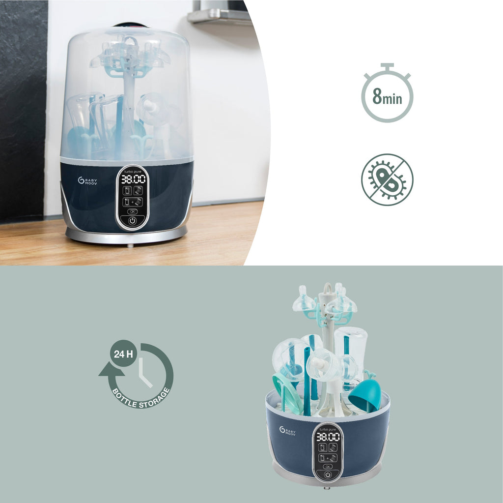 Turbo Pure 2-in-1 Sterilizer Dryer.