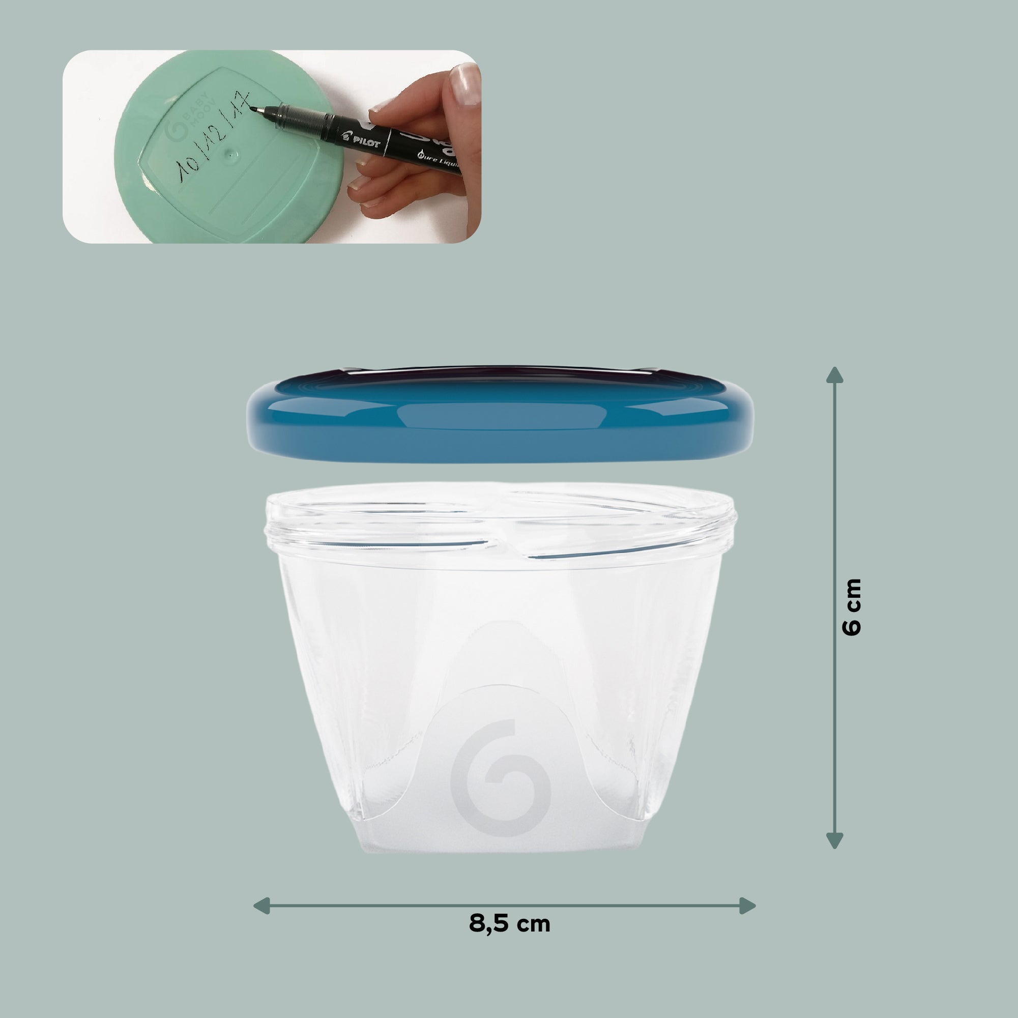 Babybowls Airtight Food Storage Containers.