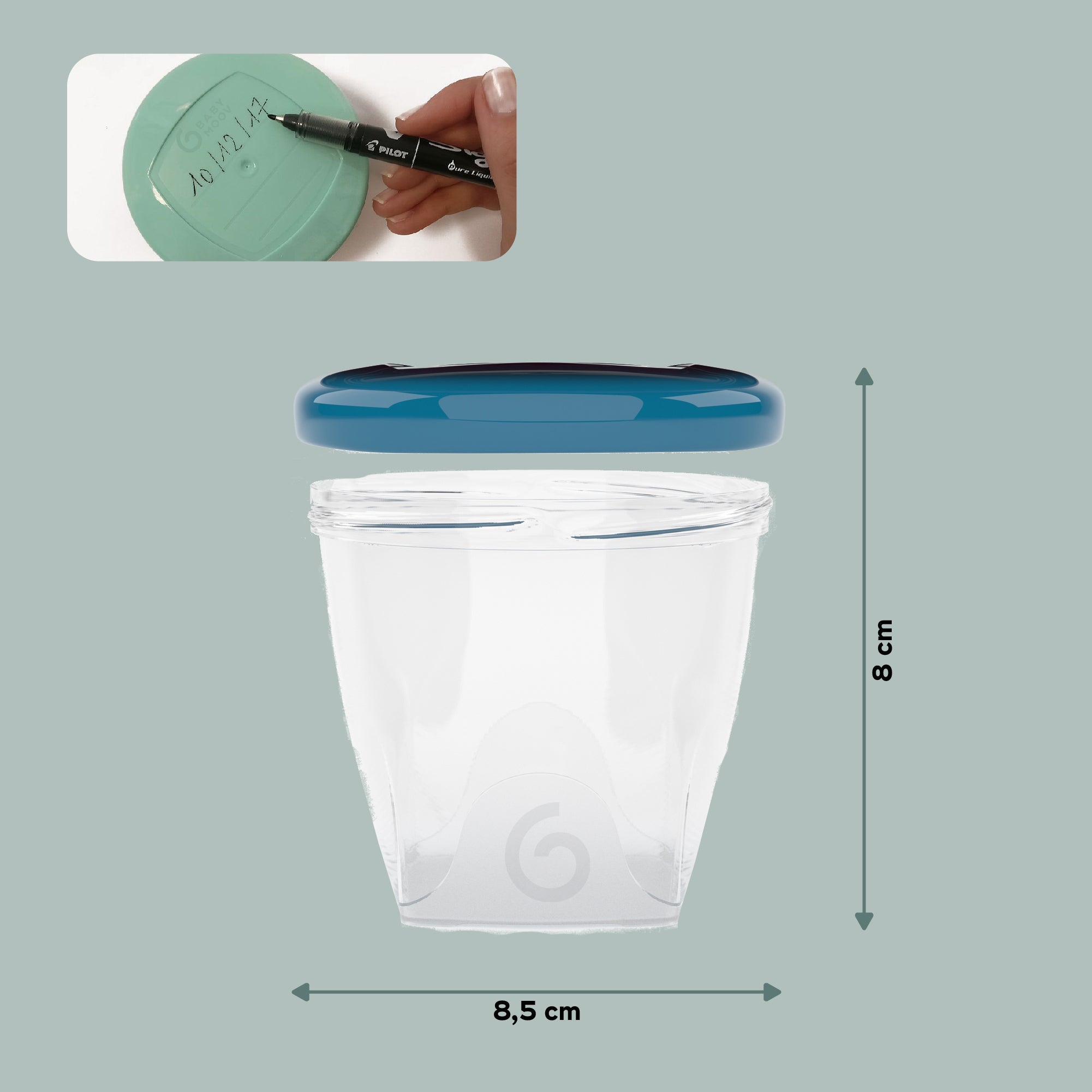 Babybowls Airtight Food Storage Containers.