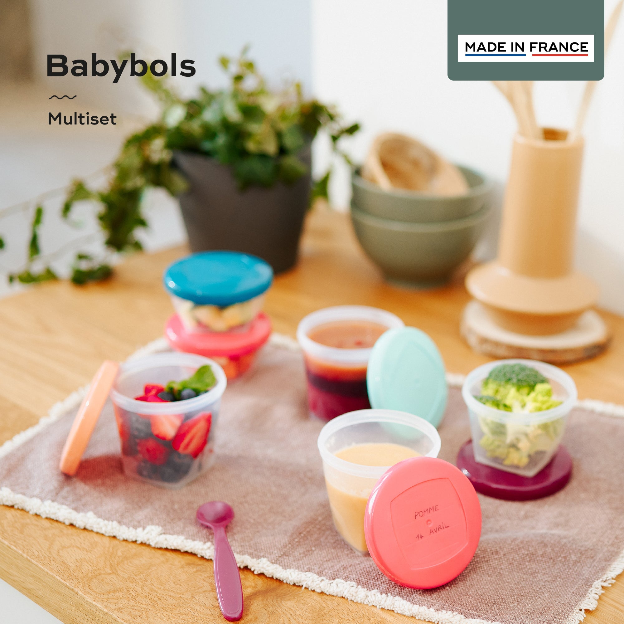 Babybowls Airtight Food Storage Containers Multiset.