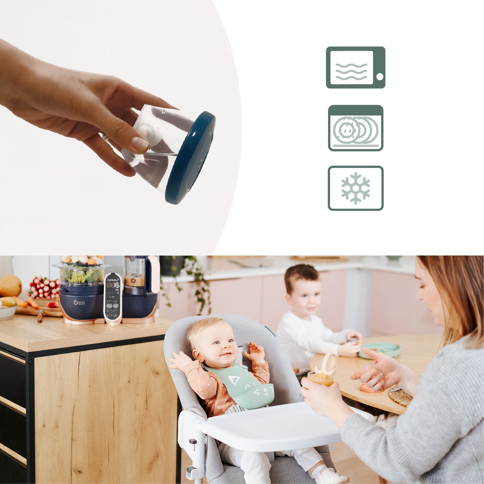 Babybowls Airtight Food Storage Containers Multiset.