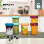 Babybowls Glass Storage Containers (Set of 8).