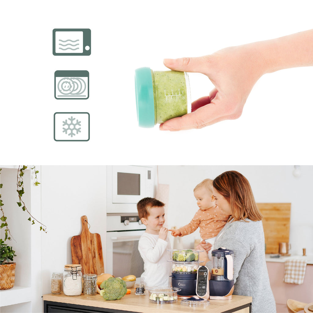 Babybowls Glass Storage Containers (Set of 8).