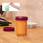 Babybowls Glass Storage Containers (Set of 4).