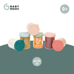ISY BOWLS 6x250ml Borosilicate Glass Storage Containers.