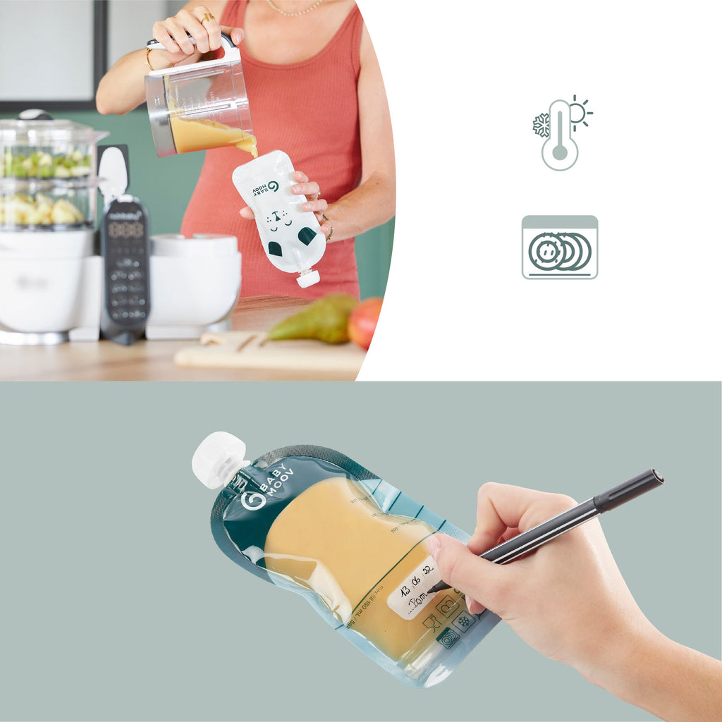 ISY Breastmilk and Food Pouches Pack of 20.