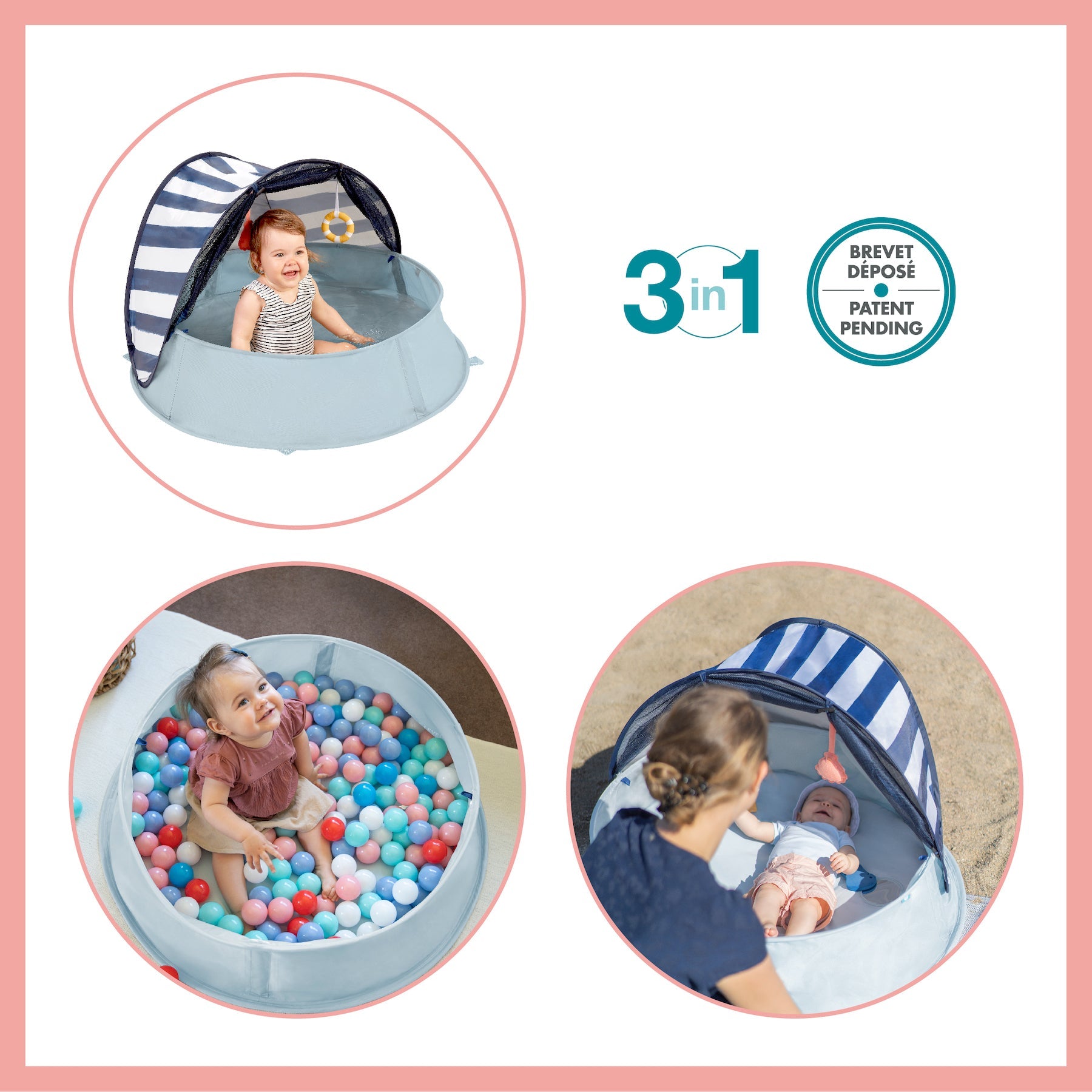 Aquani Anti-UV SPF 50+ Playpen & Pool.