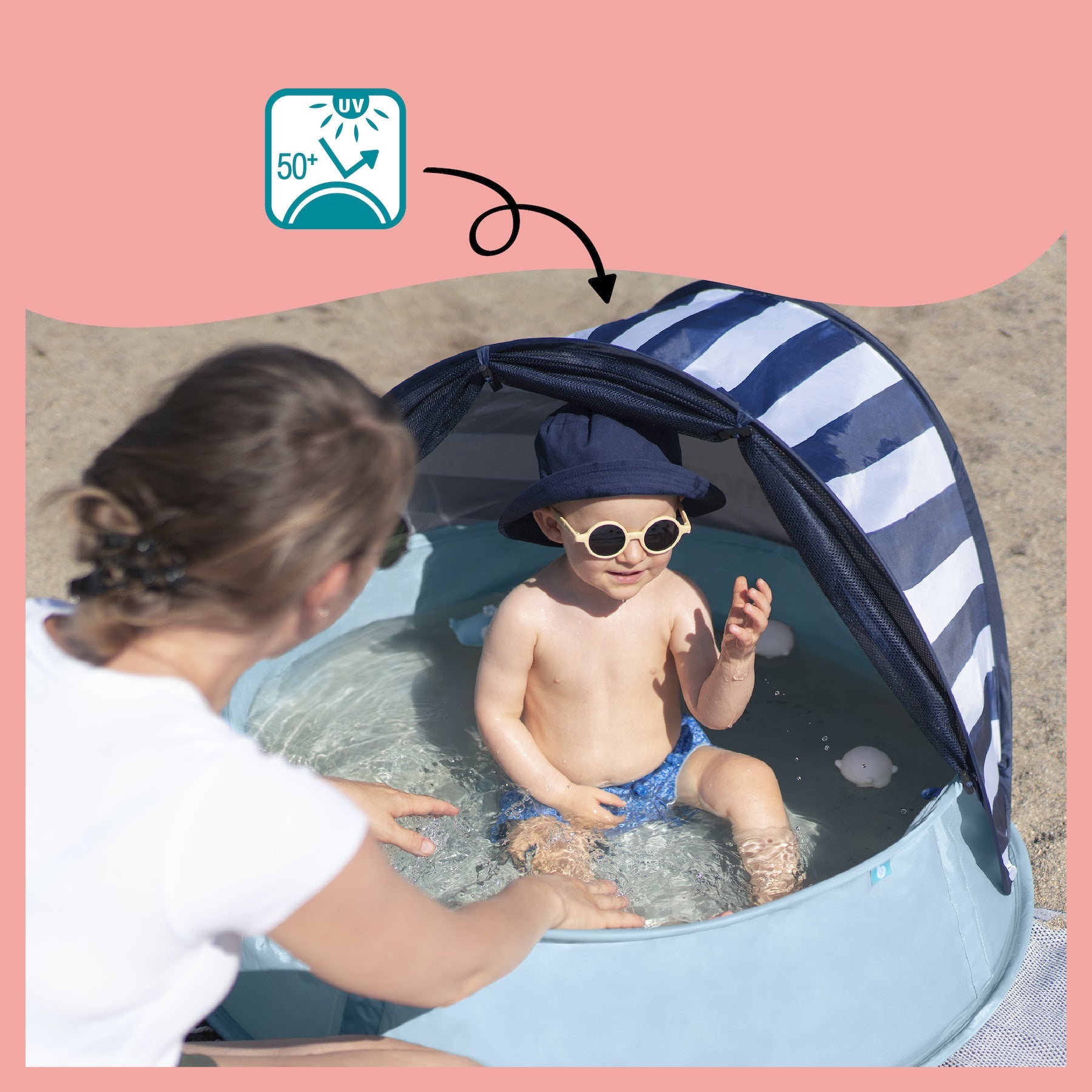 Aquani Anti-UV SPF 50+ Playpen & Pool.