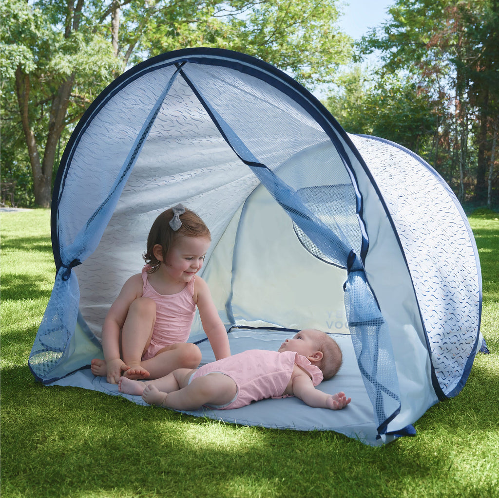 Anti-UV Tent 50+ SPF Protection Blue Waves