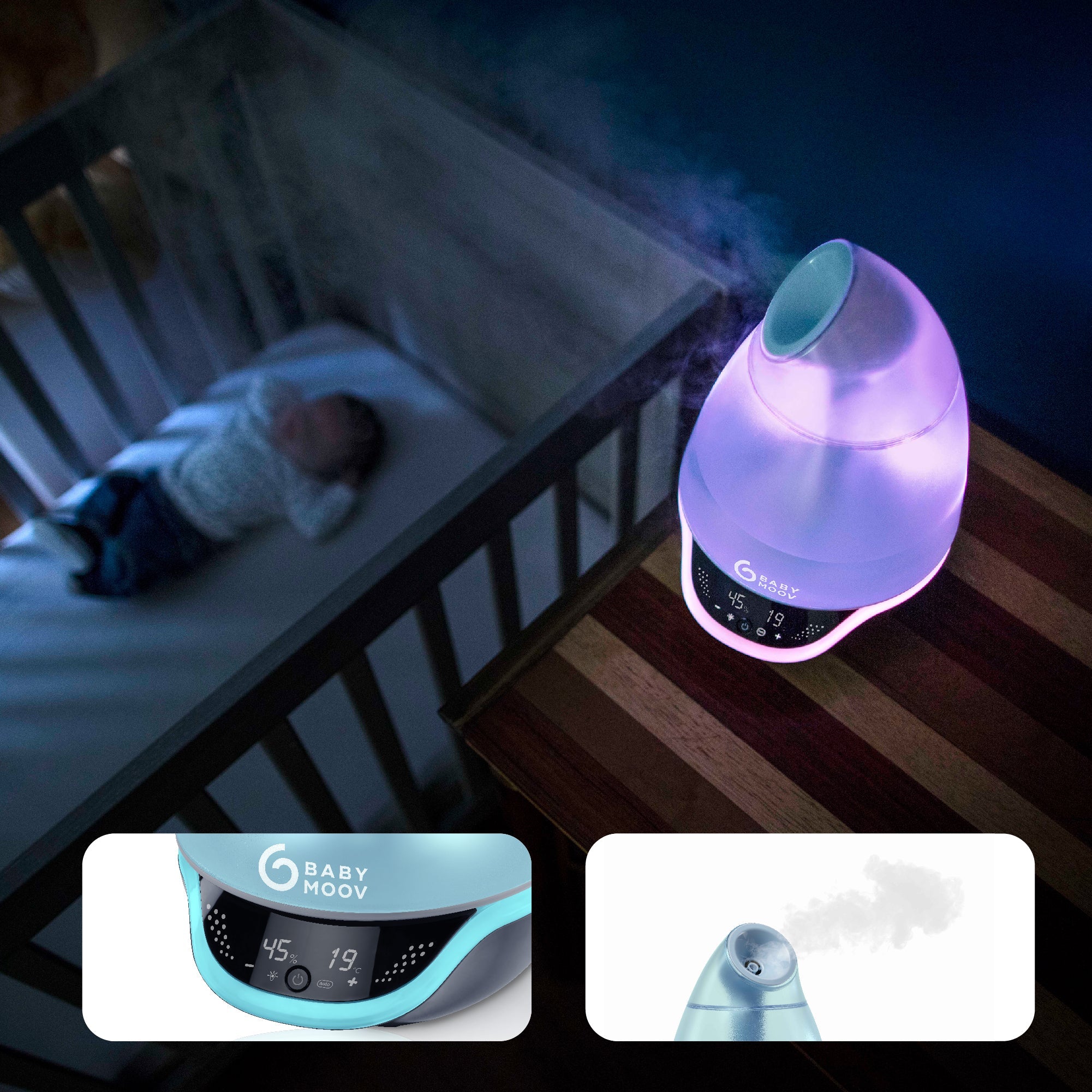 Hygro(+) Humidifier and Diffuser.