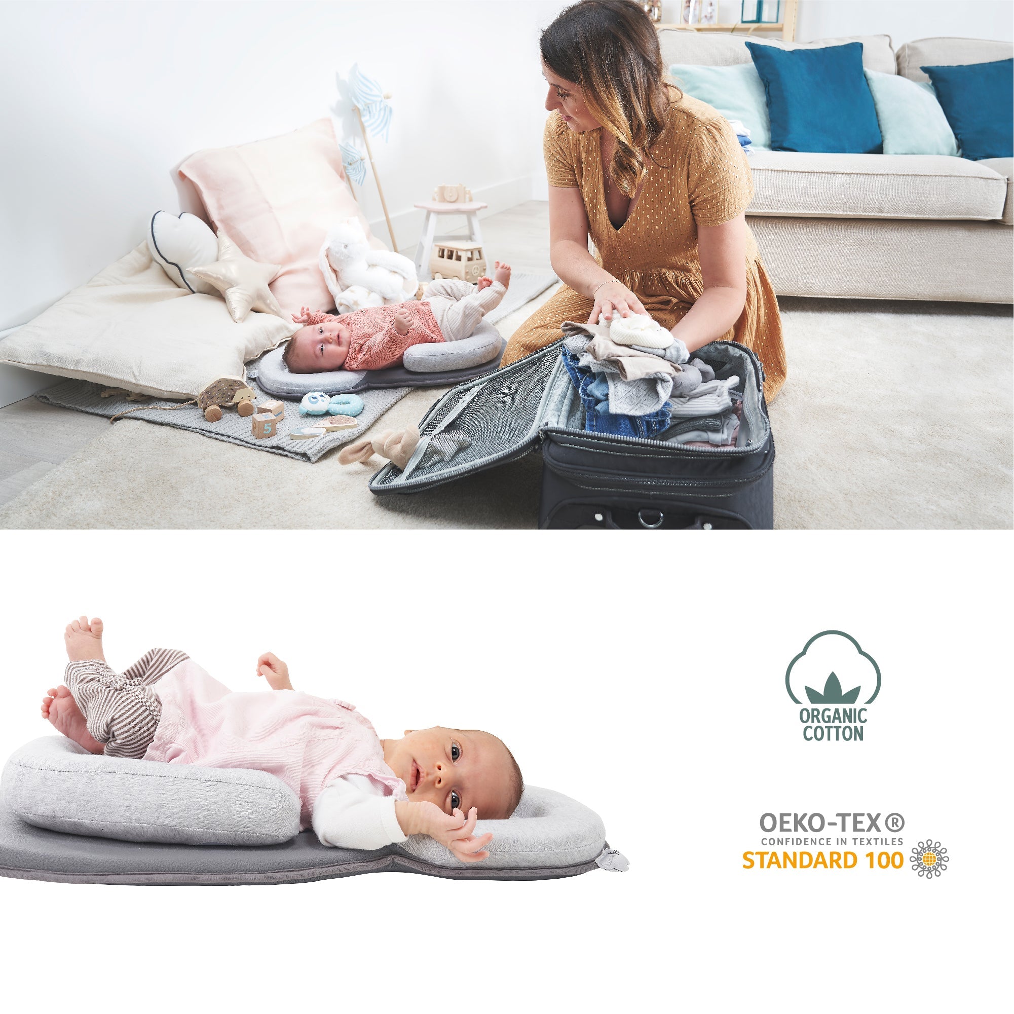 Cosydream Newborn Baby Lounger.