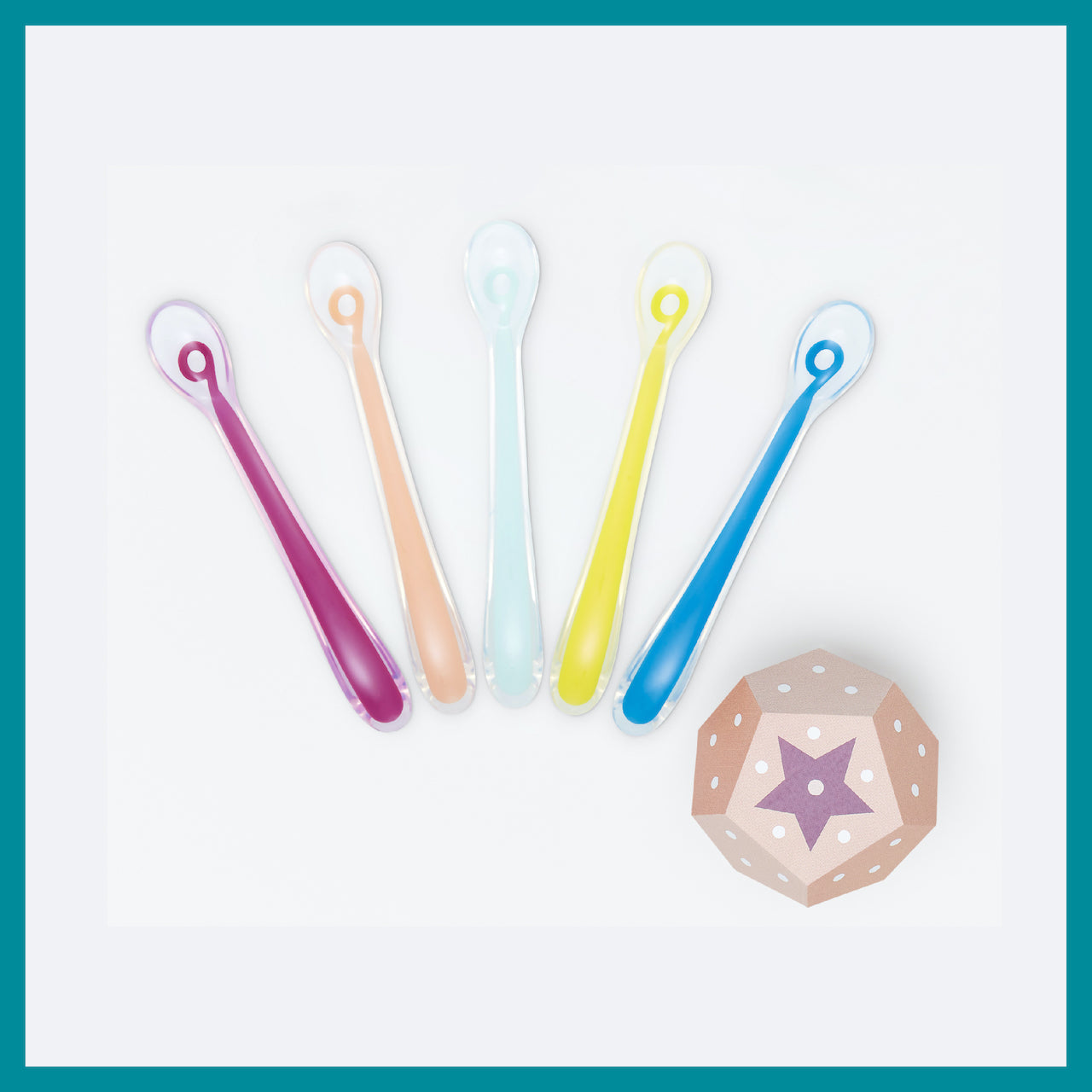 1st Age Silicone Spoon (Set of 5).