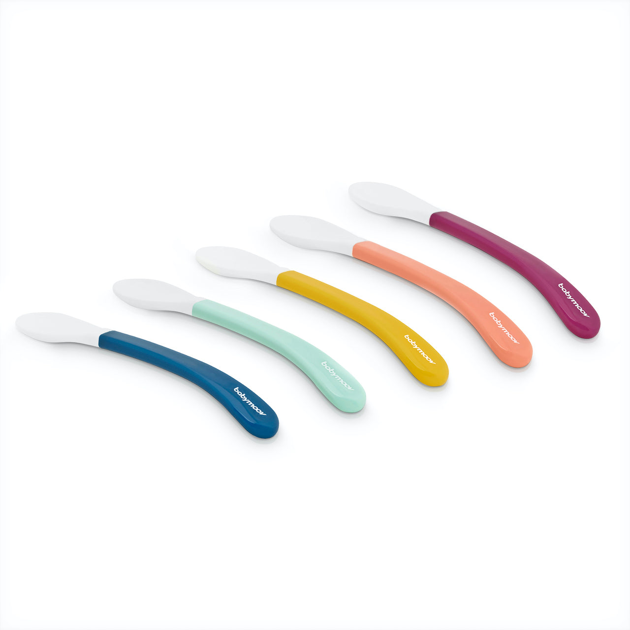 2nd Age White Head Spoons (Set of 5).