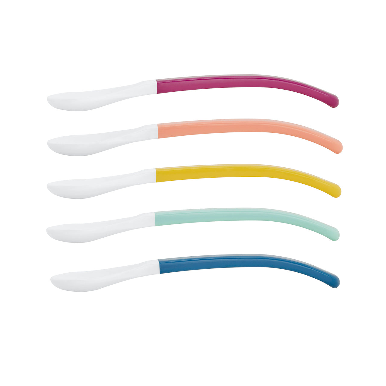 2nd Age White Head Spoons (Set of 5).