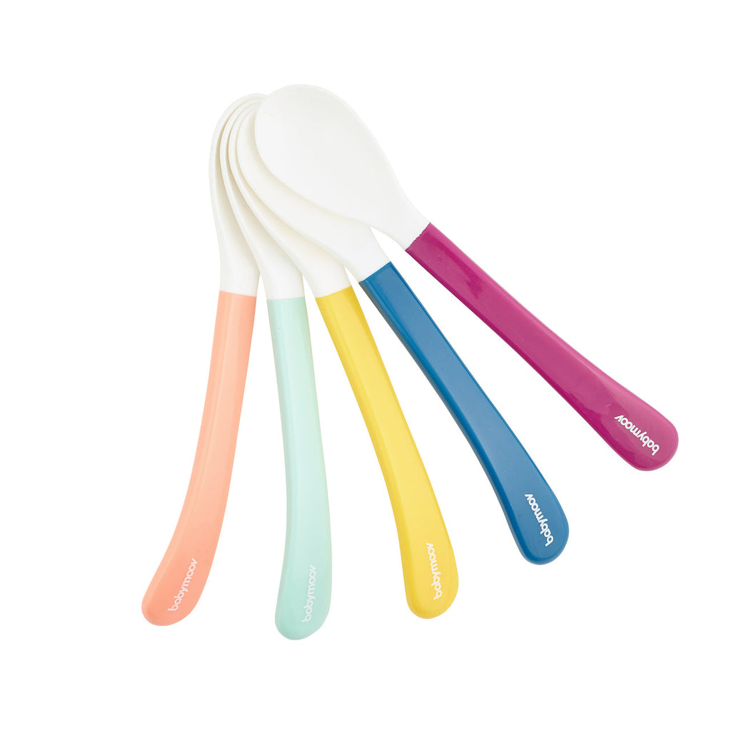 2nd Age White Head Spoons (Set of 5).