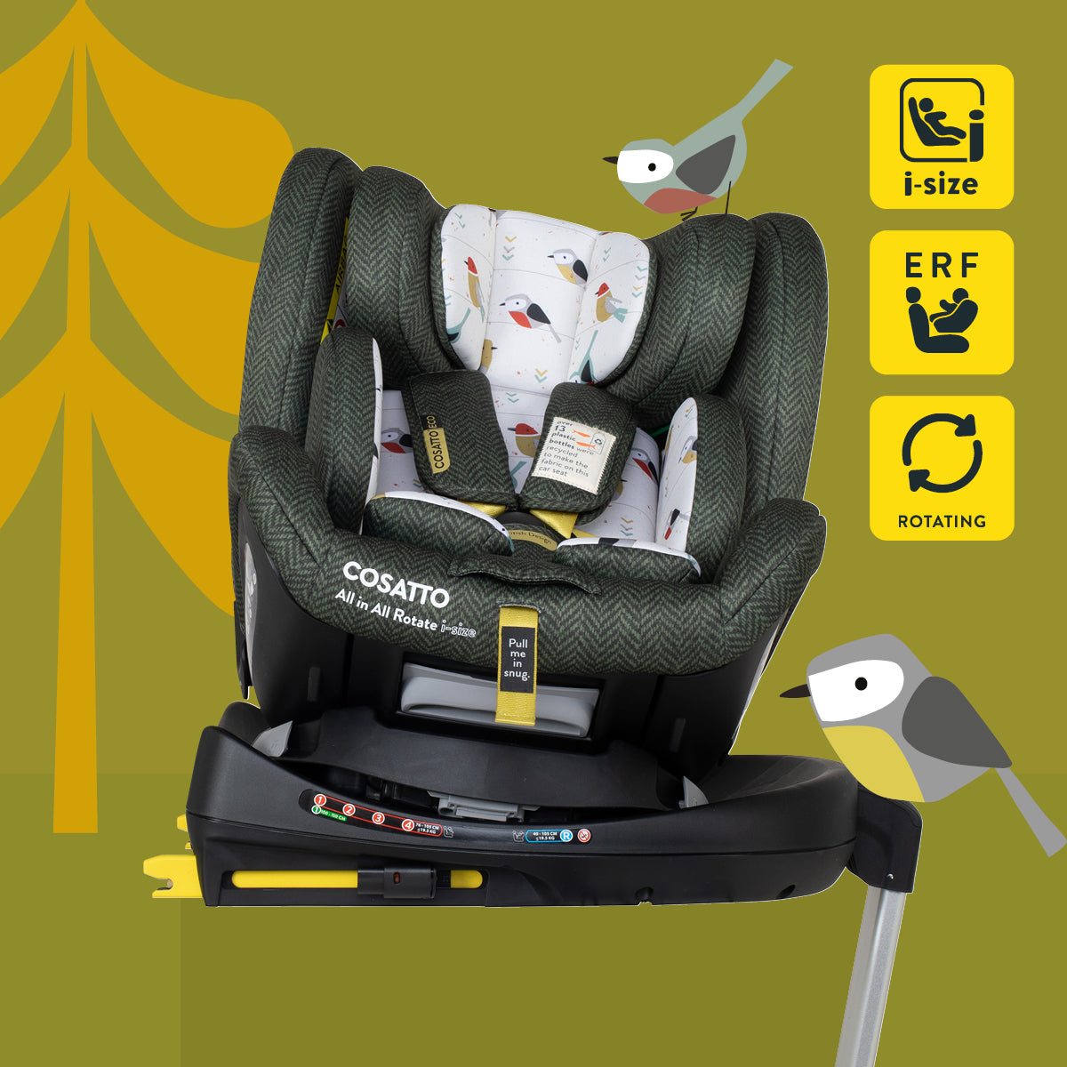 All in All Rotate 360 i-Size Car Seat Bureau