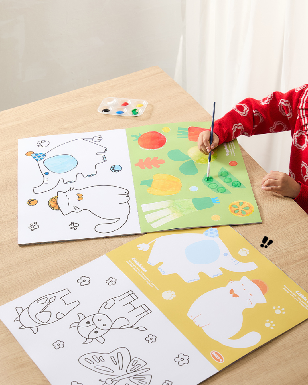 Bear Gouache Pigment Activity Set