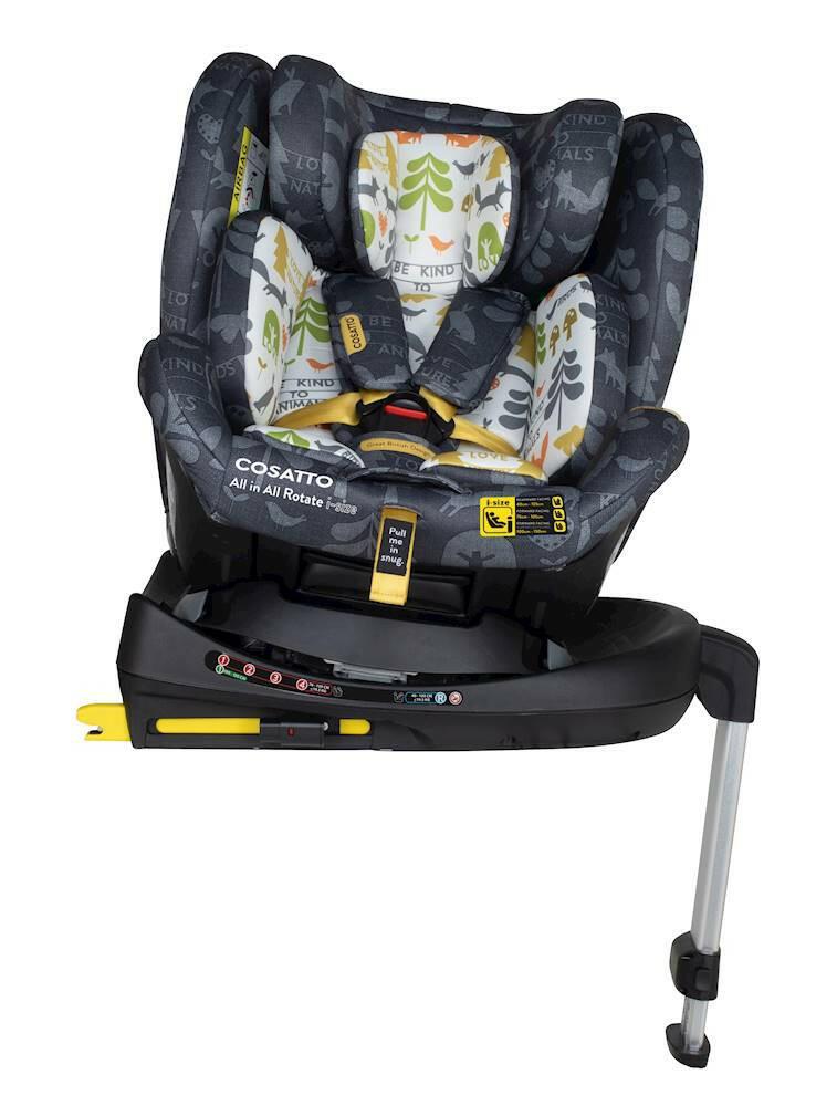 All in All Rotate 360 i-Size Car Seat Nature Trail Shadow.