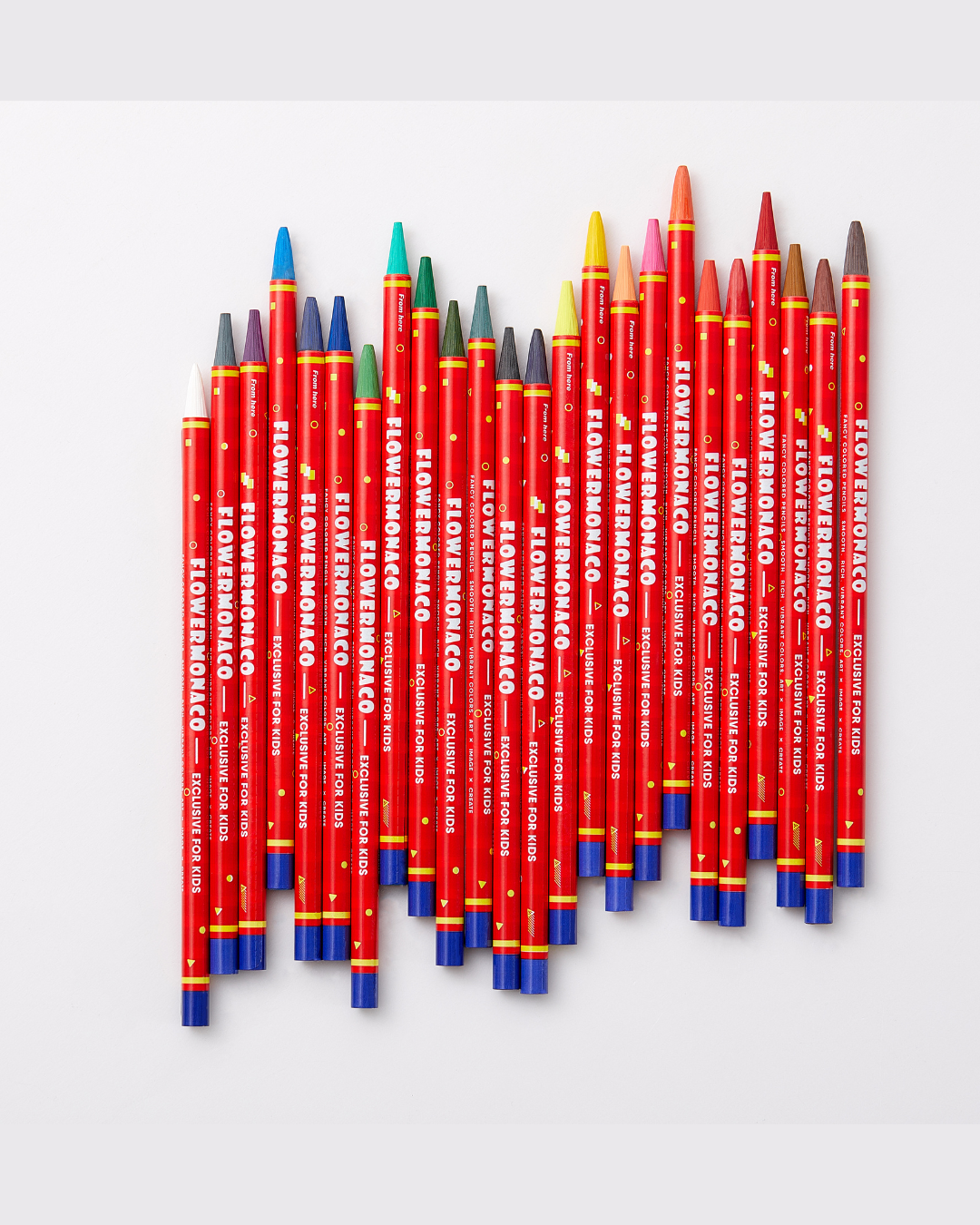 Fancy Colored Pencils 24 colors