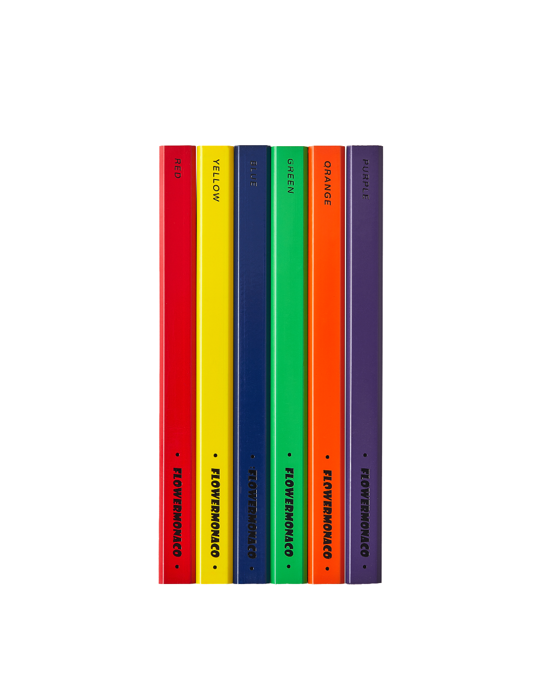 Flat-Barrel Colored Pencils