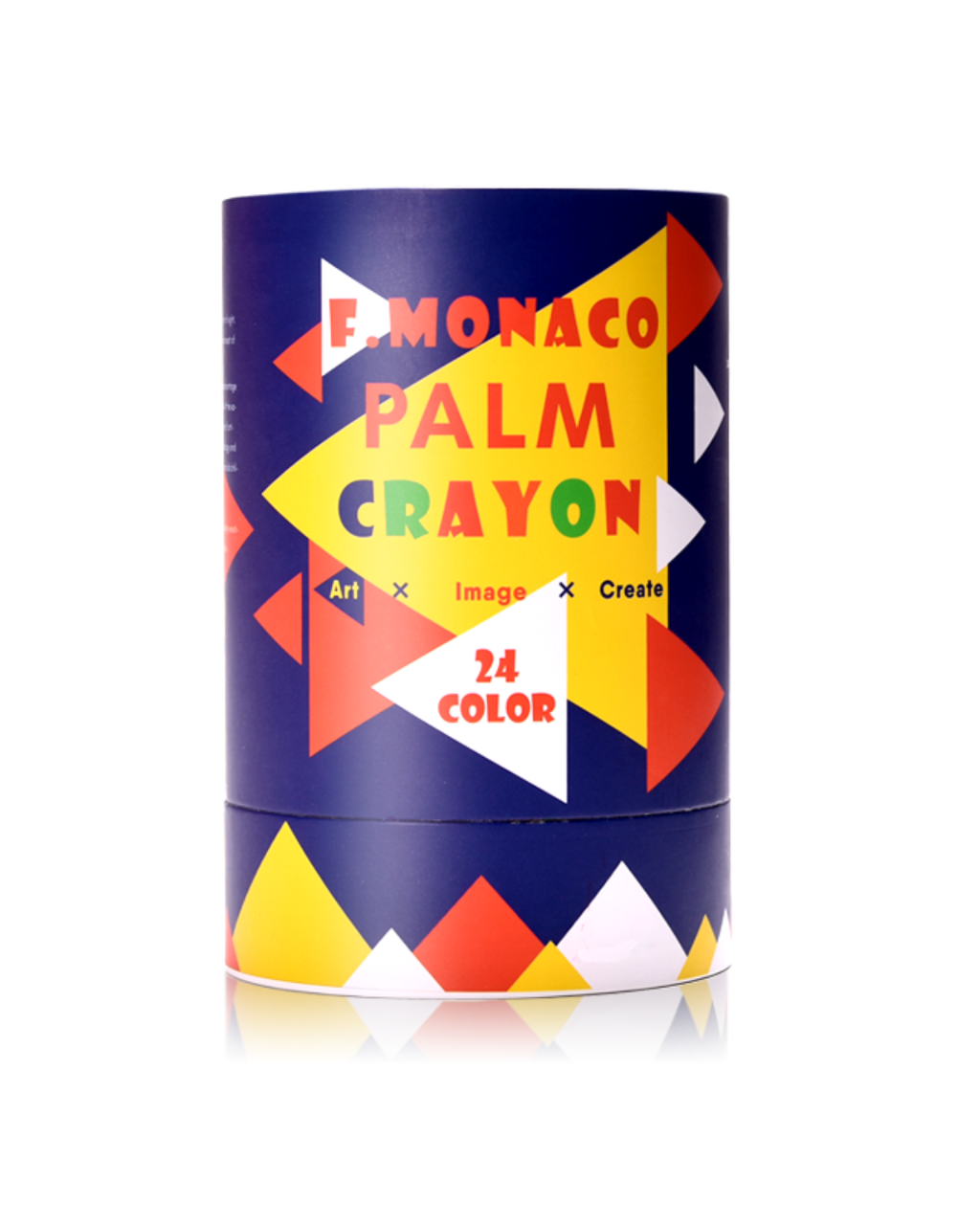 Flower Monaco Palm Crayons Color Set