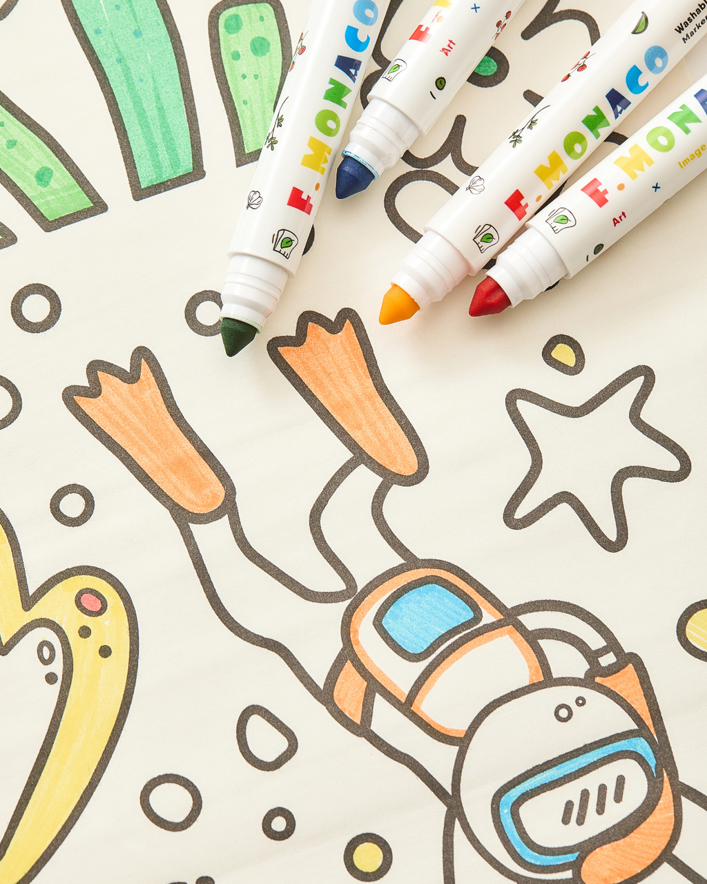 Height Chart Roll Up Painting