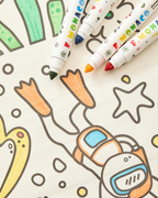 Height Chart Roll Up Painting