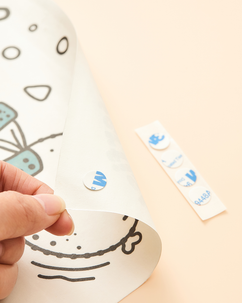 Height Chart Roll Up Painting