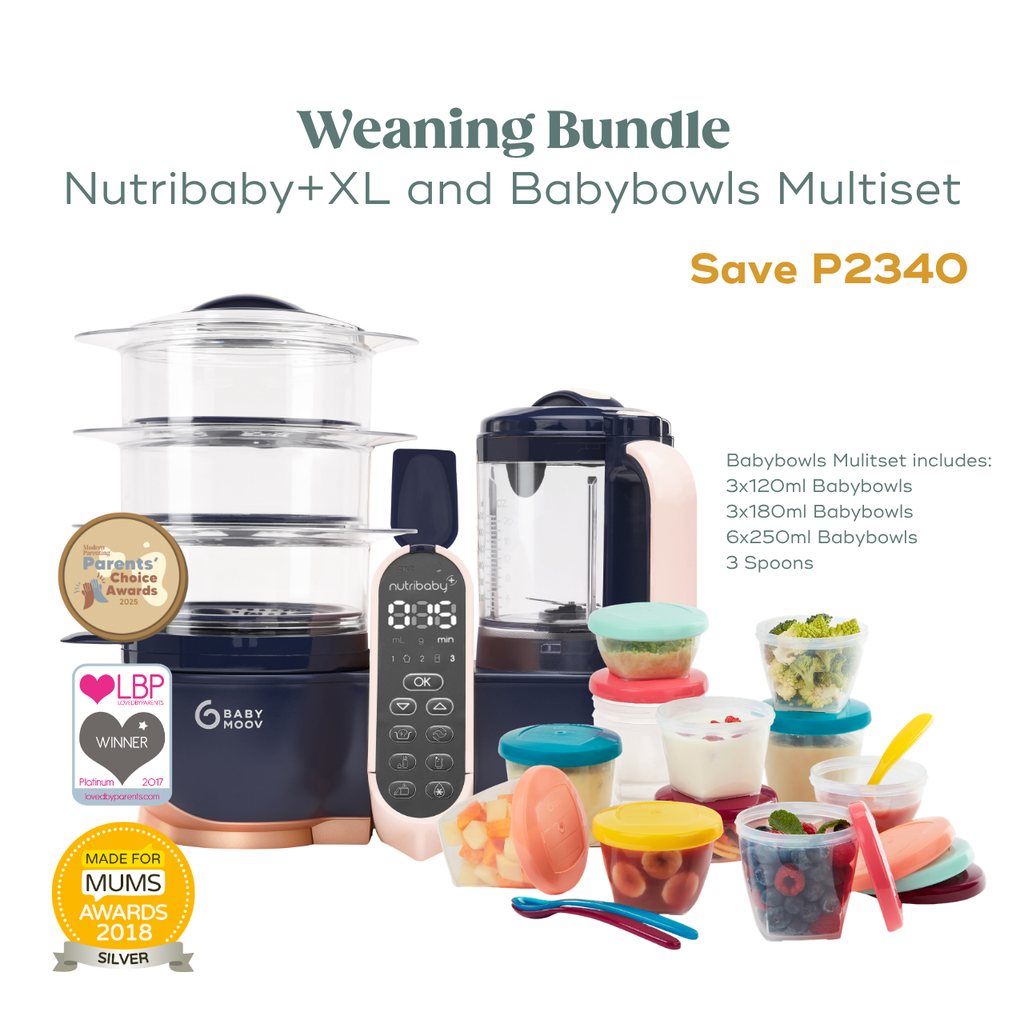 Discounted Bundle: Nutribaby+ XL + Babybowls Multiset