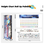 Height Chart Roll Up Painting