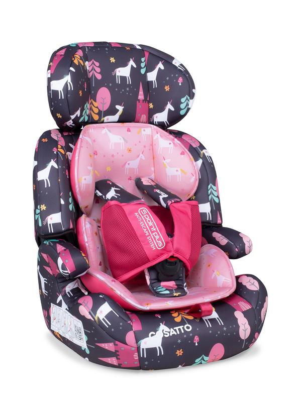 Zoomi Group 123 Anti-Escape Car Seat Unicorn Land