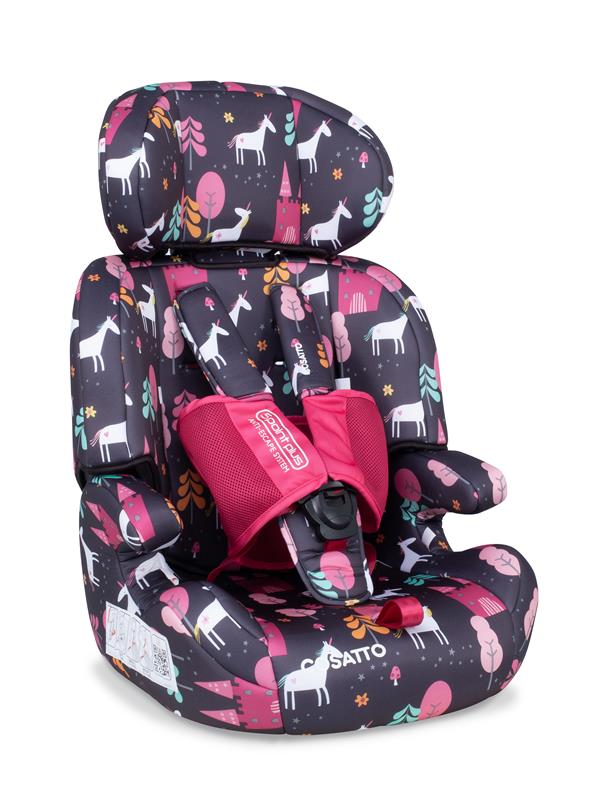 Zoomi Group 123 Anti-Escape Car Seat Unicorn Land