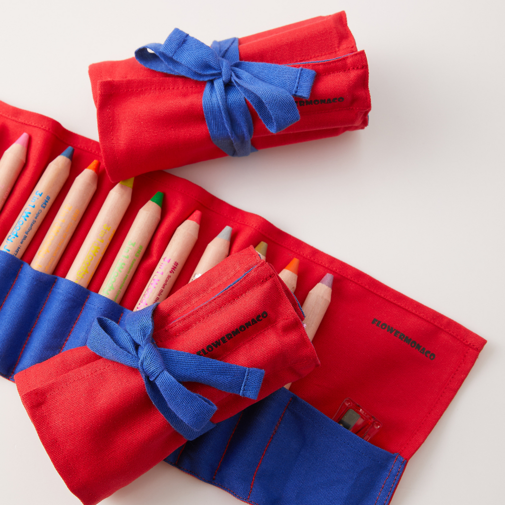 Flower Monaco Woody Jumbo Crayons