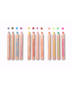 Flower Monaco Woody Jumbo Crayons